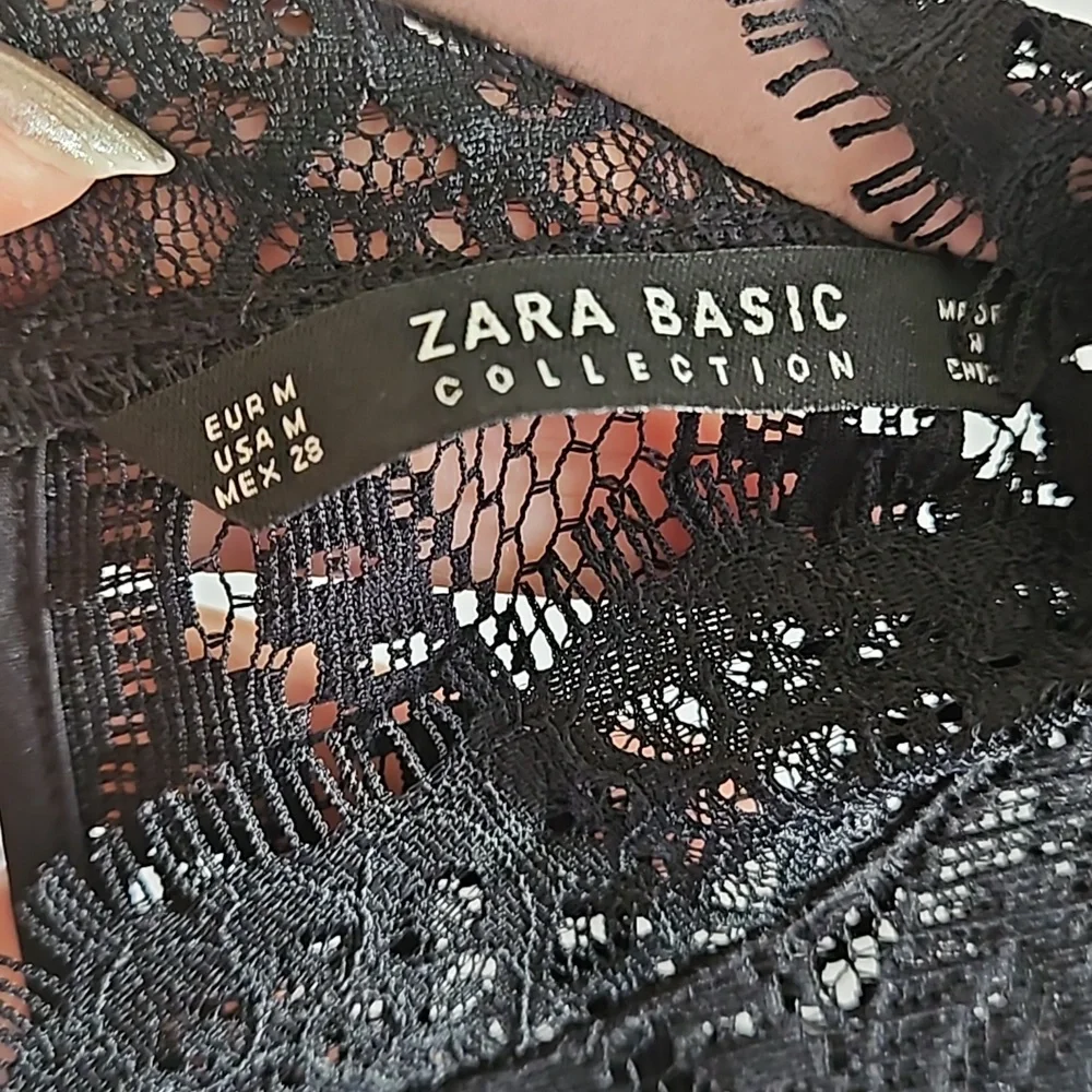NWOT Zara lace top - Picture 2 of 3